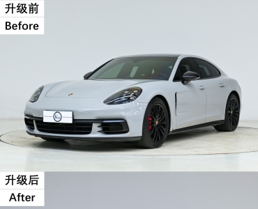 谁能看出来这车友老款帕拉梅拉改装的24款Turbo车型