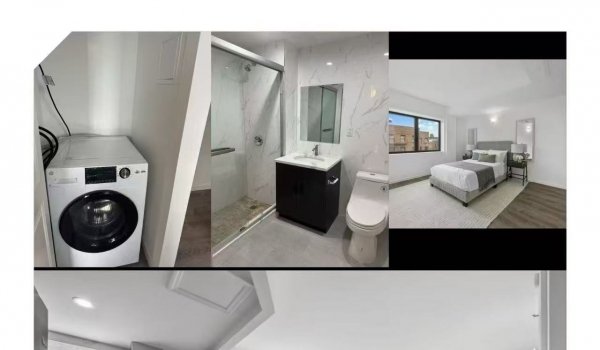 出租Rego Park雷哥公园全新建公寓1房1浴带阳台