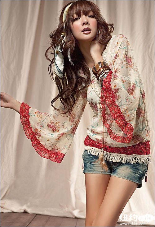 Old conuty Style chiffon long sleeve 70420.jpg