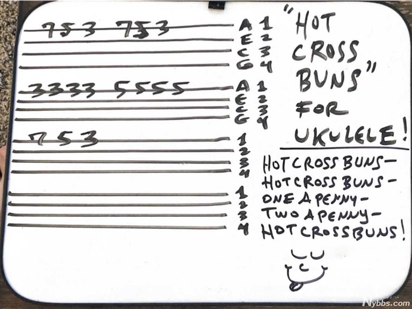 3.1 Hot Cross Buns in handwriting.jpg